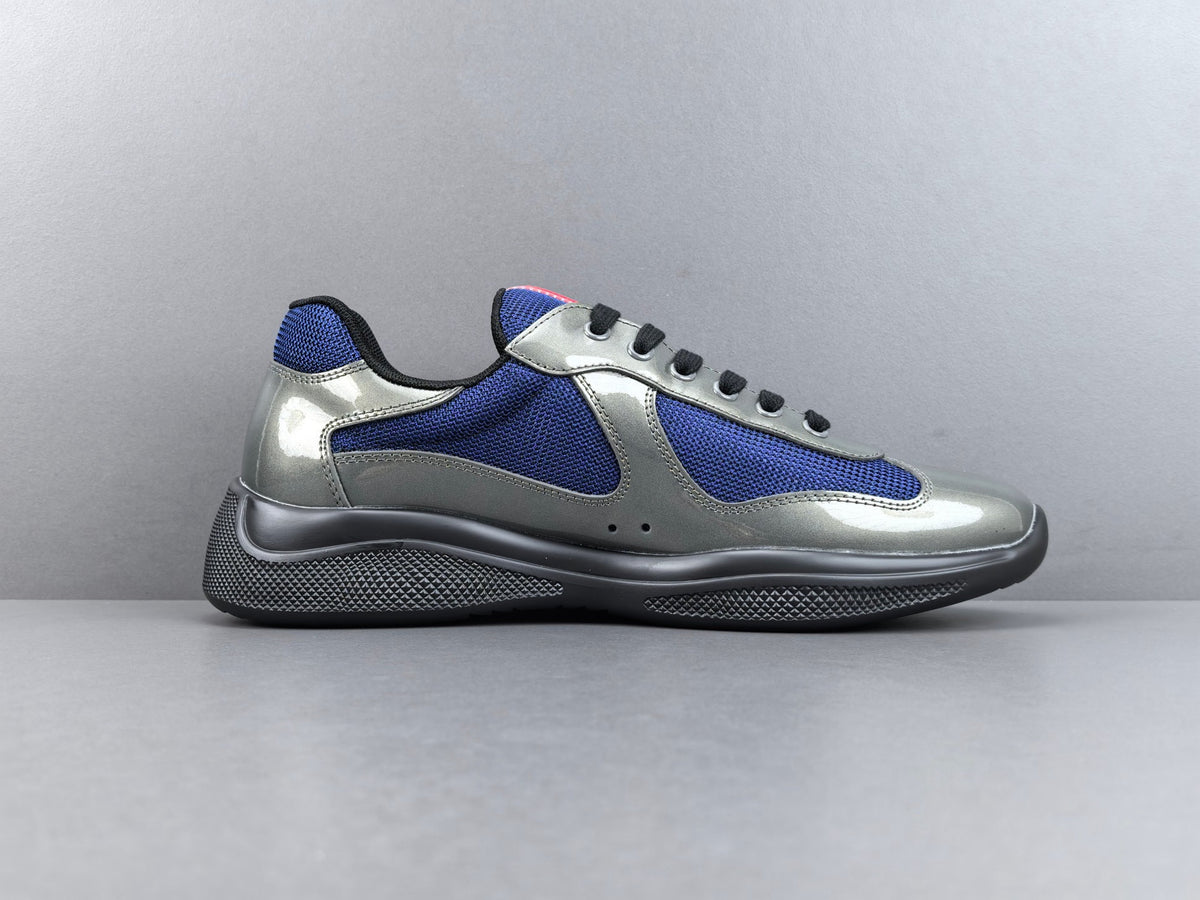 Falection FW26 America's Cup Metallic Leather and Bike Fabric Sneaker