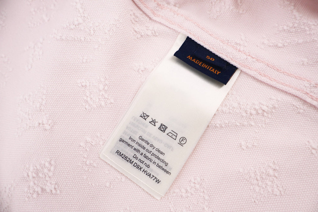 Falection FW26 Monogram Needle Punched Trucker Jacket