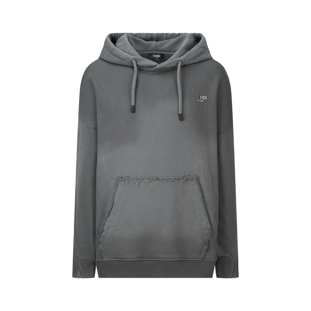 Falection FW26 Logo Plaque Distressed Hoodie in 2 Colors