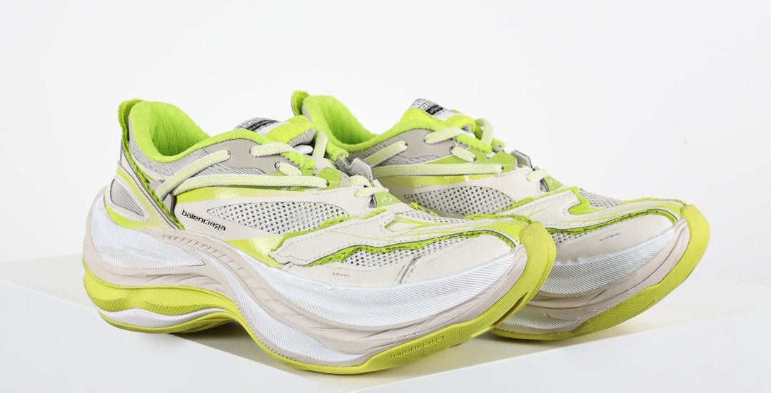 Falection BA SS26 Jet Sneaker in Eggshell Lime