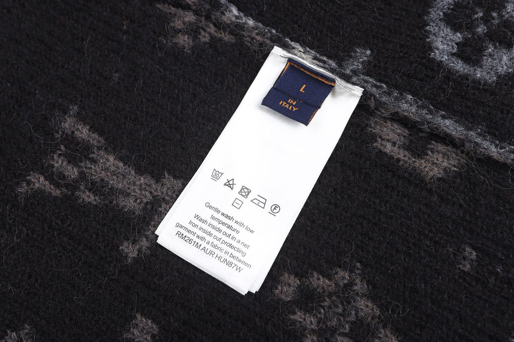 Falection FW26 Monogram Mohair Cardigan in 2 Colors