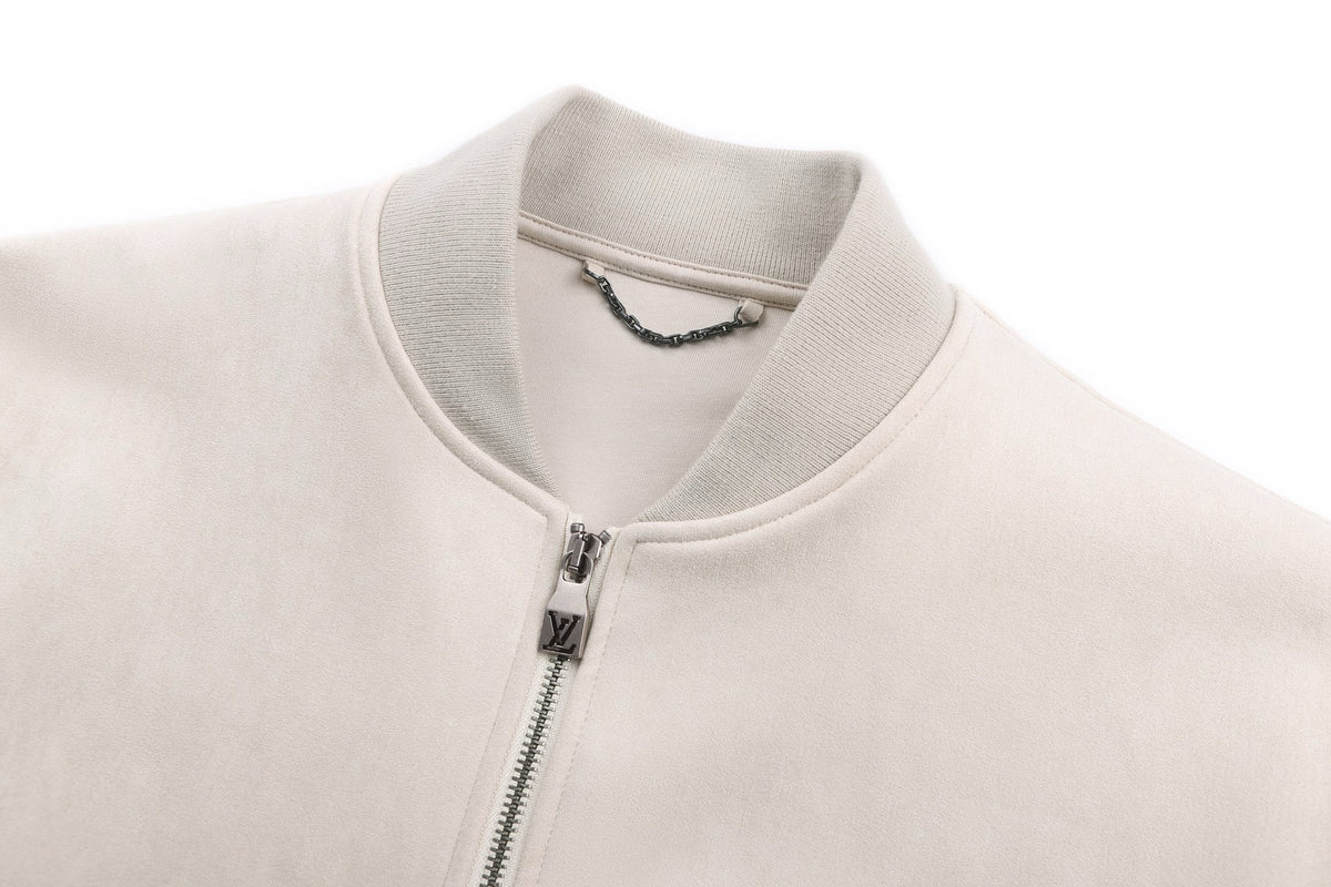 Falection FW26 Suede Like Bomber Jacket