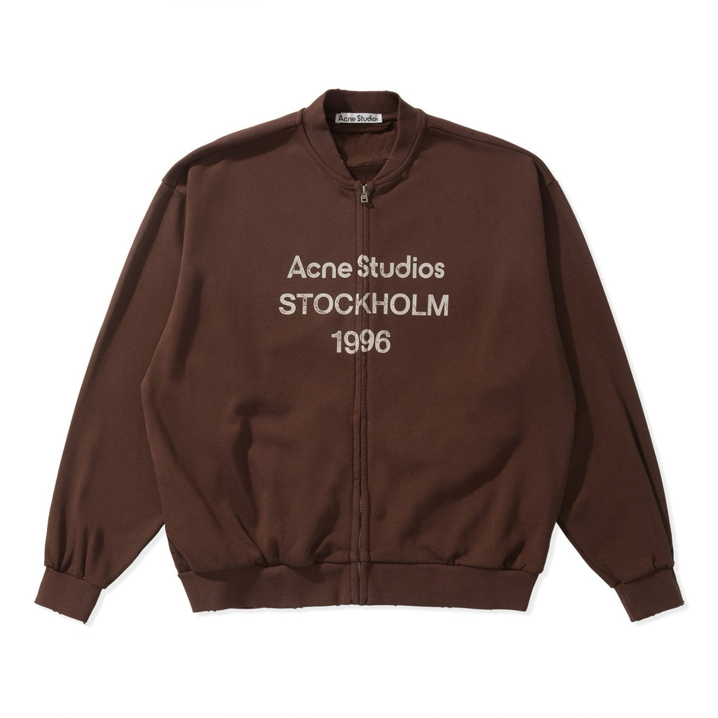 Falection FW26 Washed Zip Up Cardigan in 4 Colors