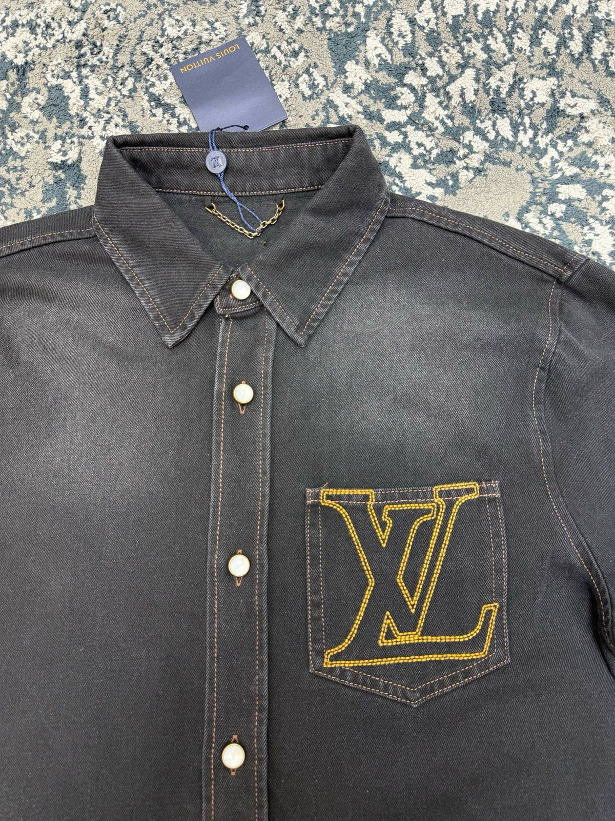 Falection FW26 Long-Sleeved Denim Shirt