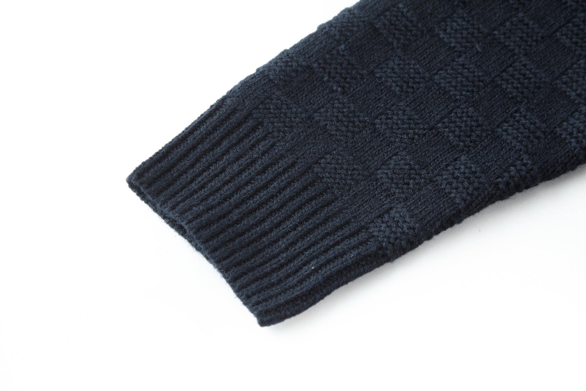 Falection FW26 Wool Blend Half Zip Pullover in 2 Colors