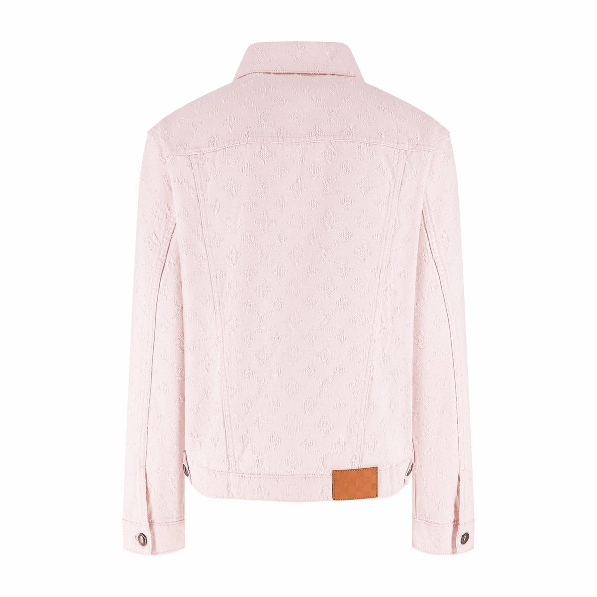 Falection FW26 Monogram Needle Punched Trucker Jacket