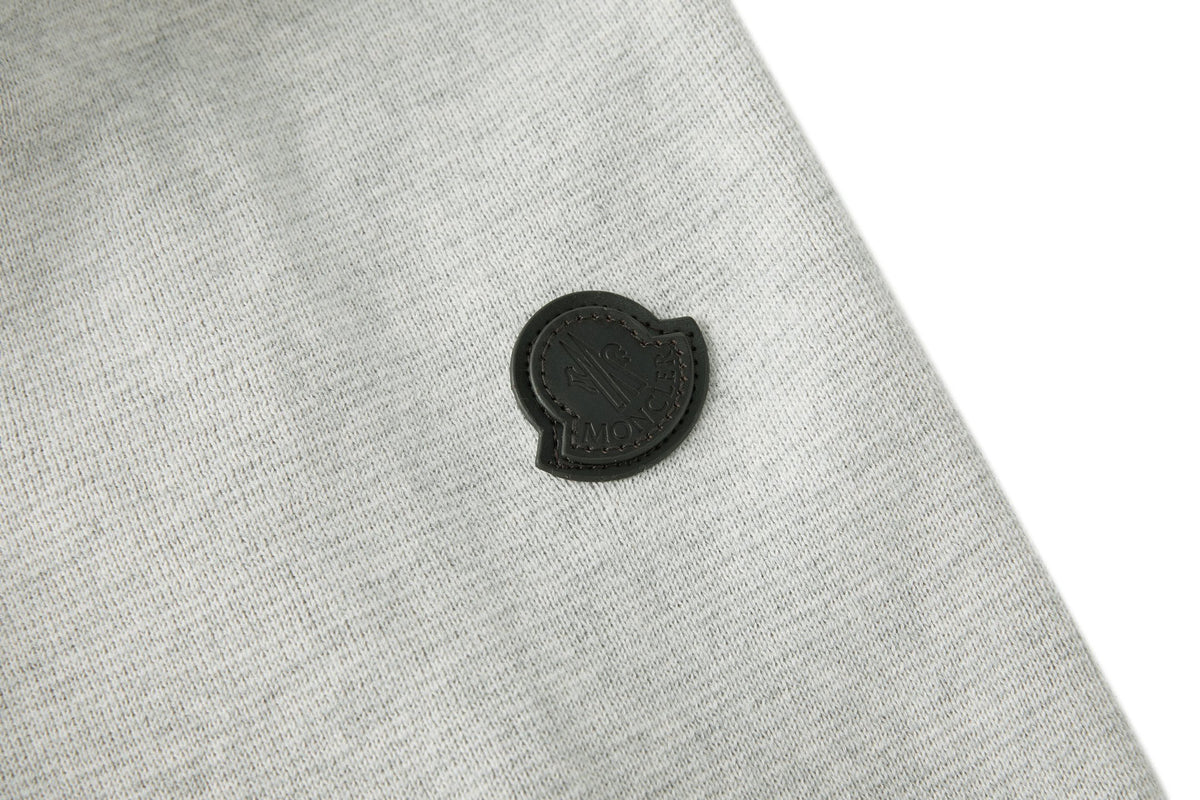 Falection FW26 Leather Logo Wool Zip Up Cardigan in 3 Colors