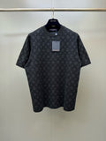 Falection FW26 Monogram Jacquard Short Sleeved Crewneck