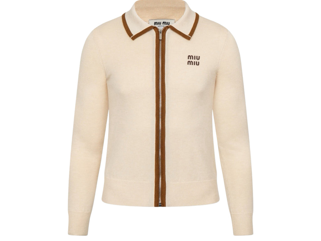 Falection FW26 Crochet Zip Up Cardigan in 2 Colors