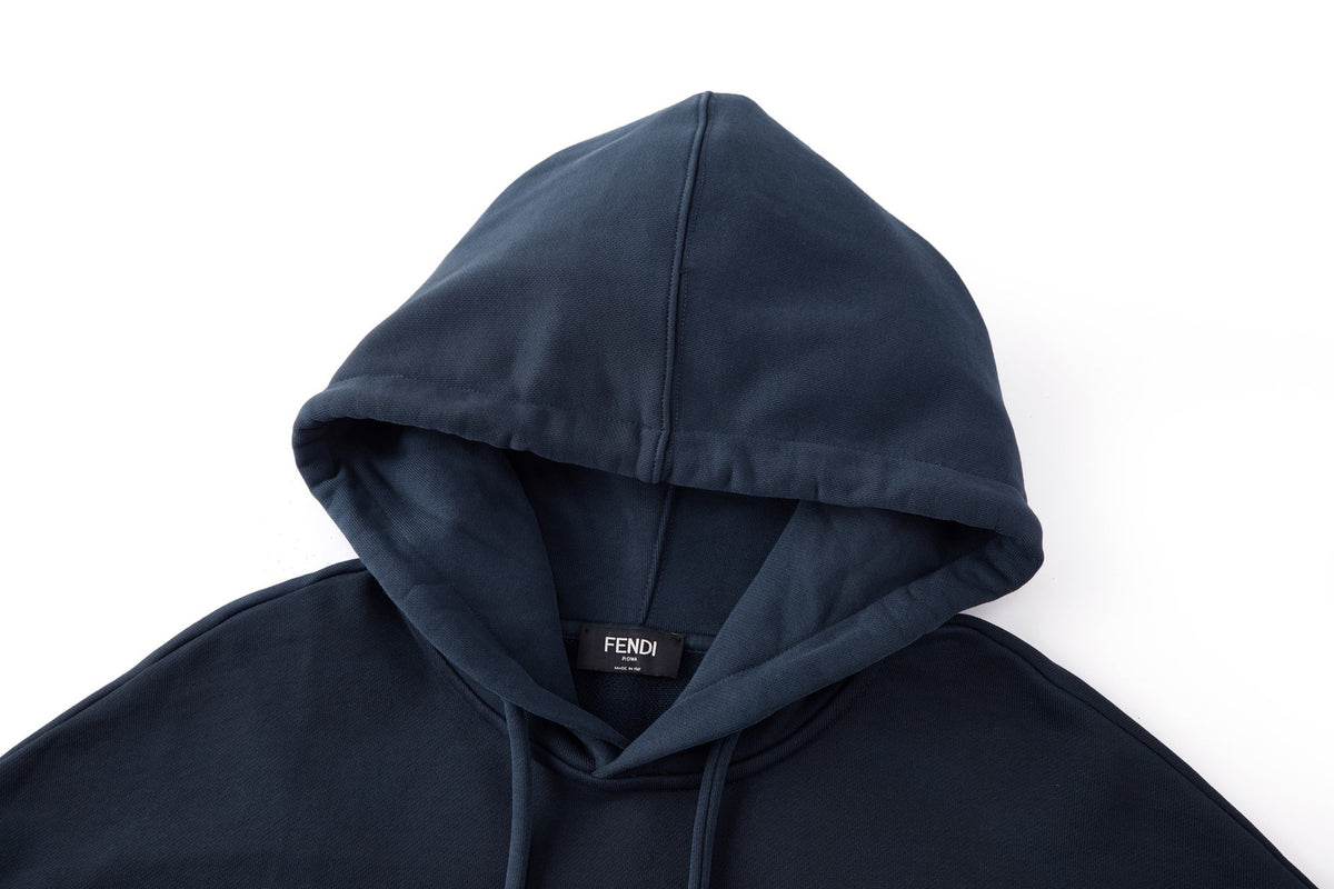 Falection FW26 Logo Plaque Distressed Hoodie in 2 Colors
