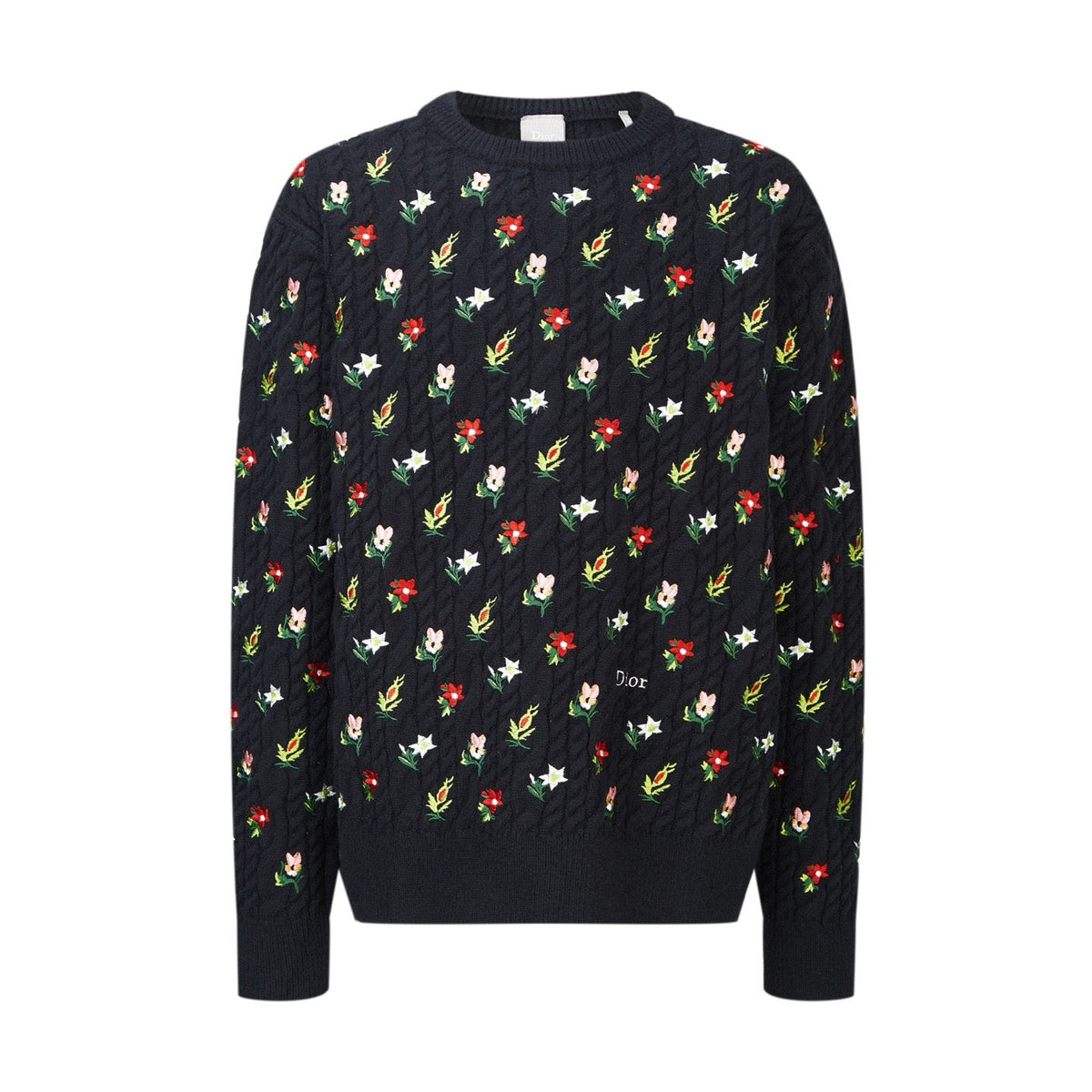 Falection FW26 floral Embroidered Sweater