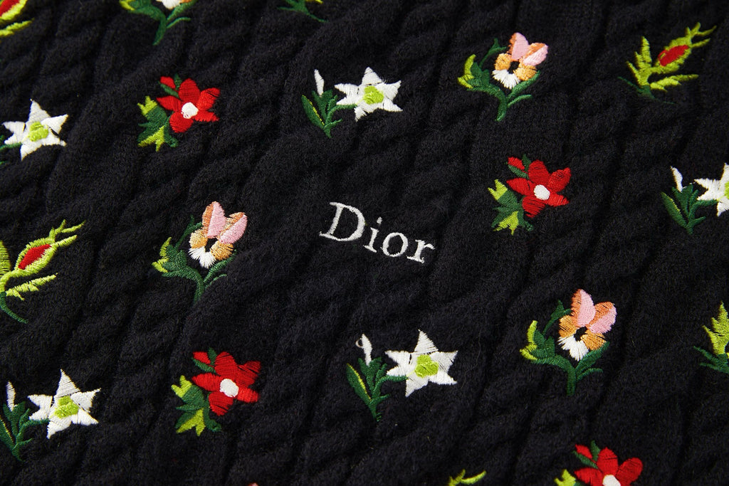 Falection FW26 floral Embroidered Sweater