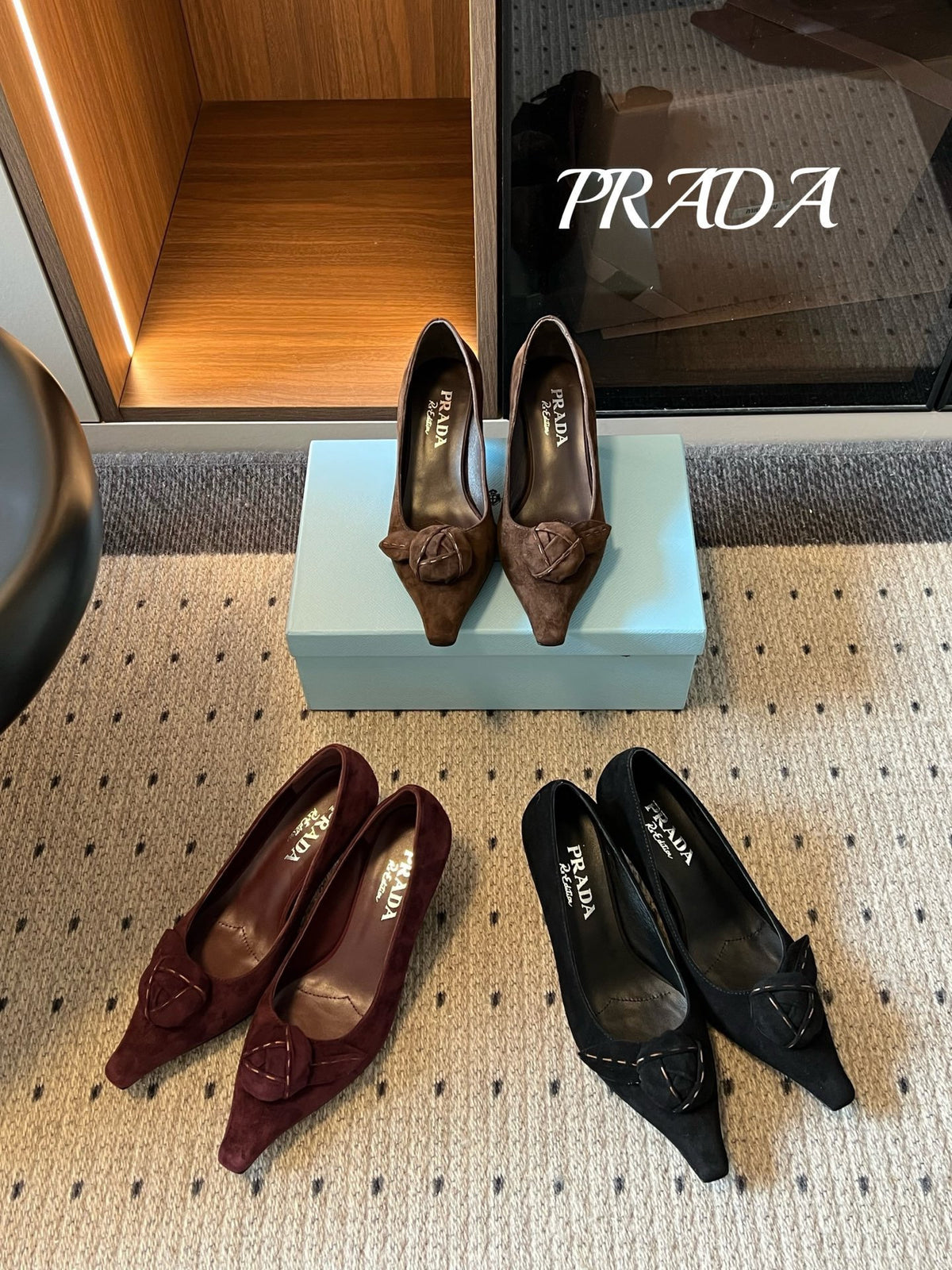 Falection FW26 Suede Pumps in 3 Colors