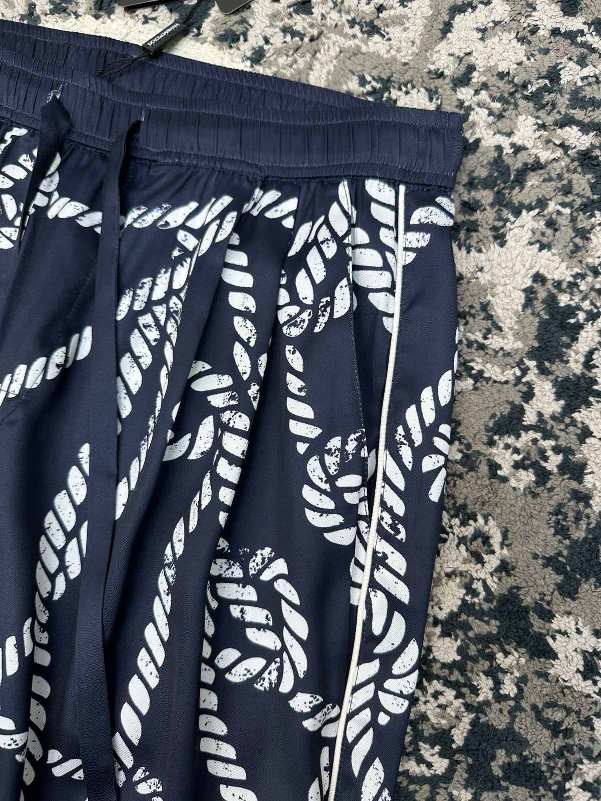 Falection FW26 Marina Print Silk Pants