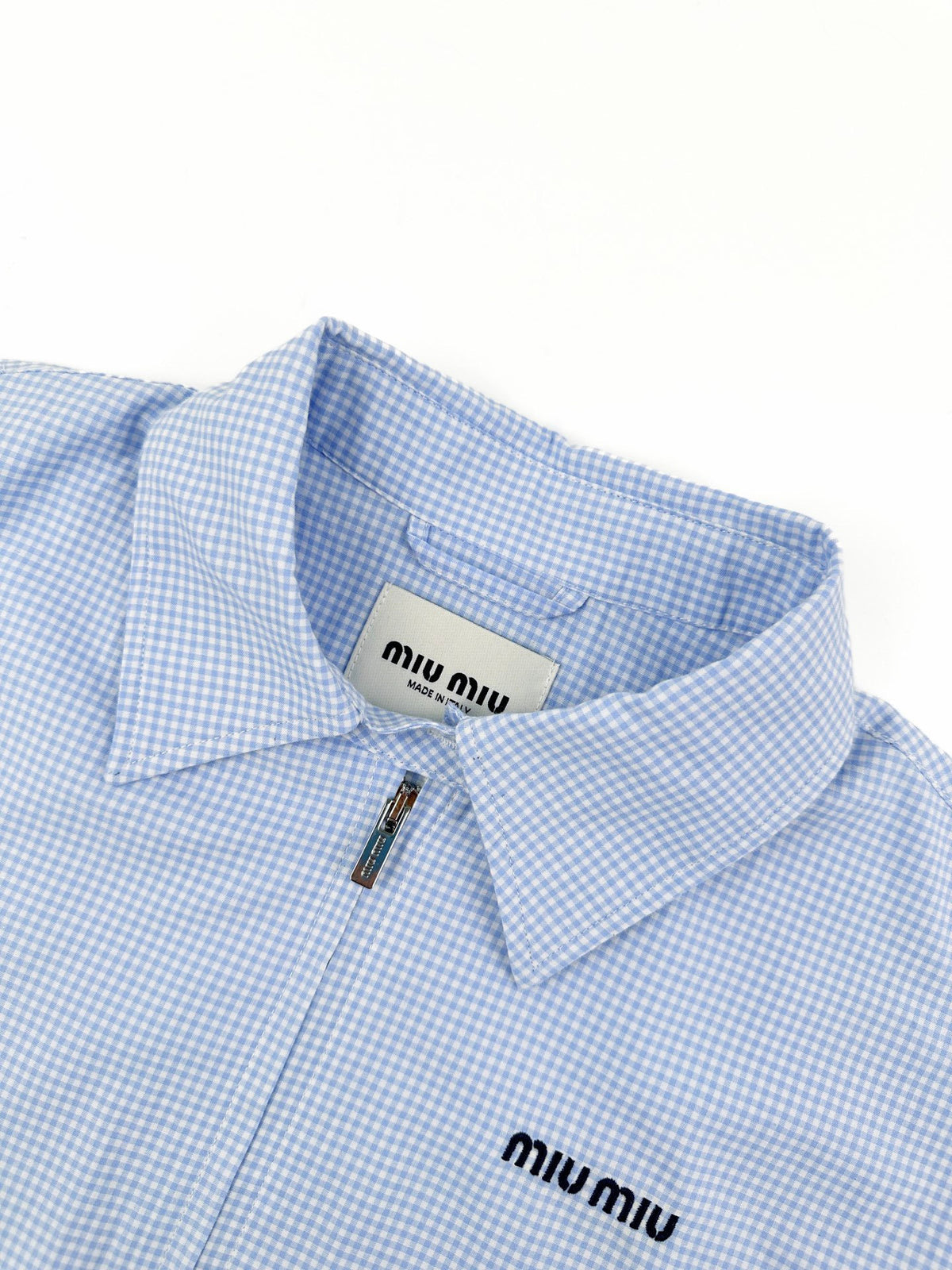 Falection FW26 Gingham Check Blouson
