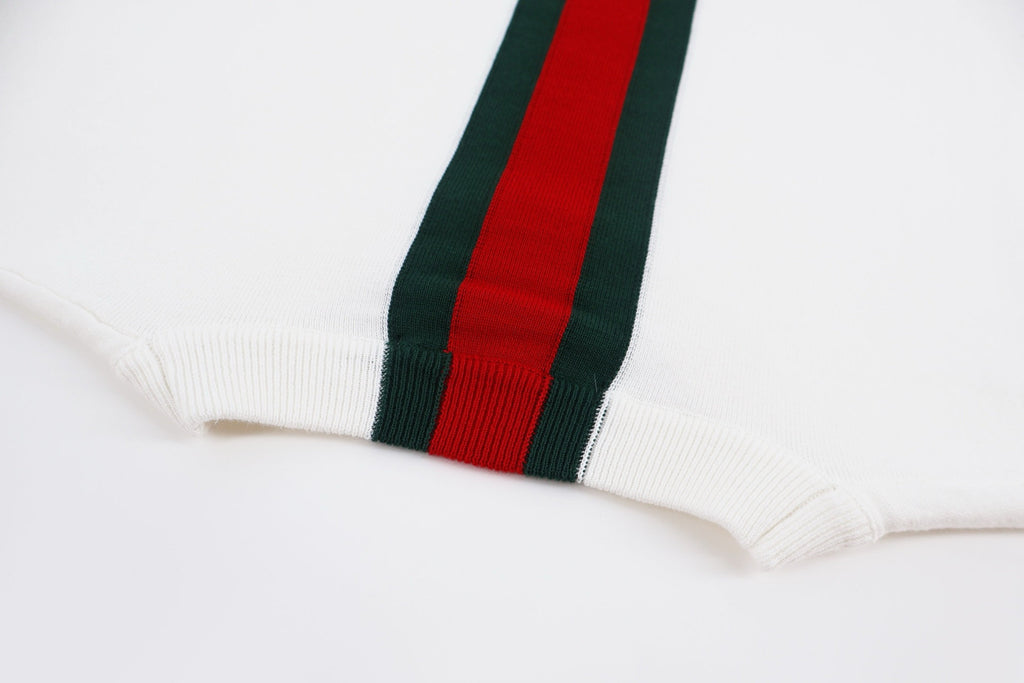 Falection FW26 Web Stripe Cotton Sweater in 2 Colors
