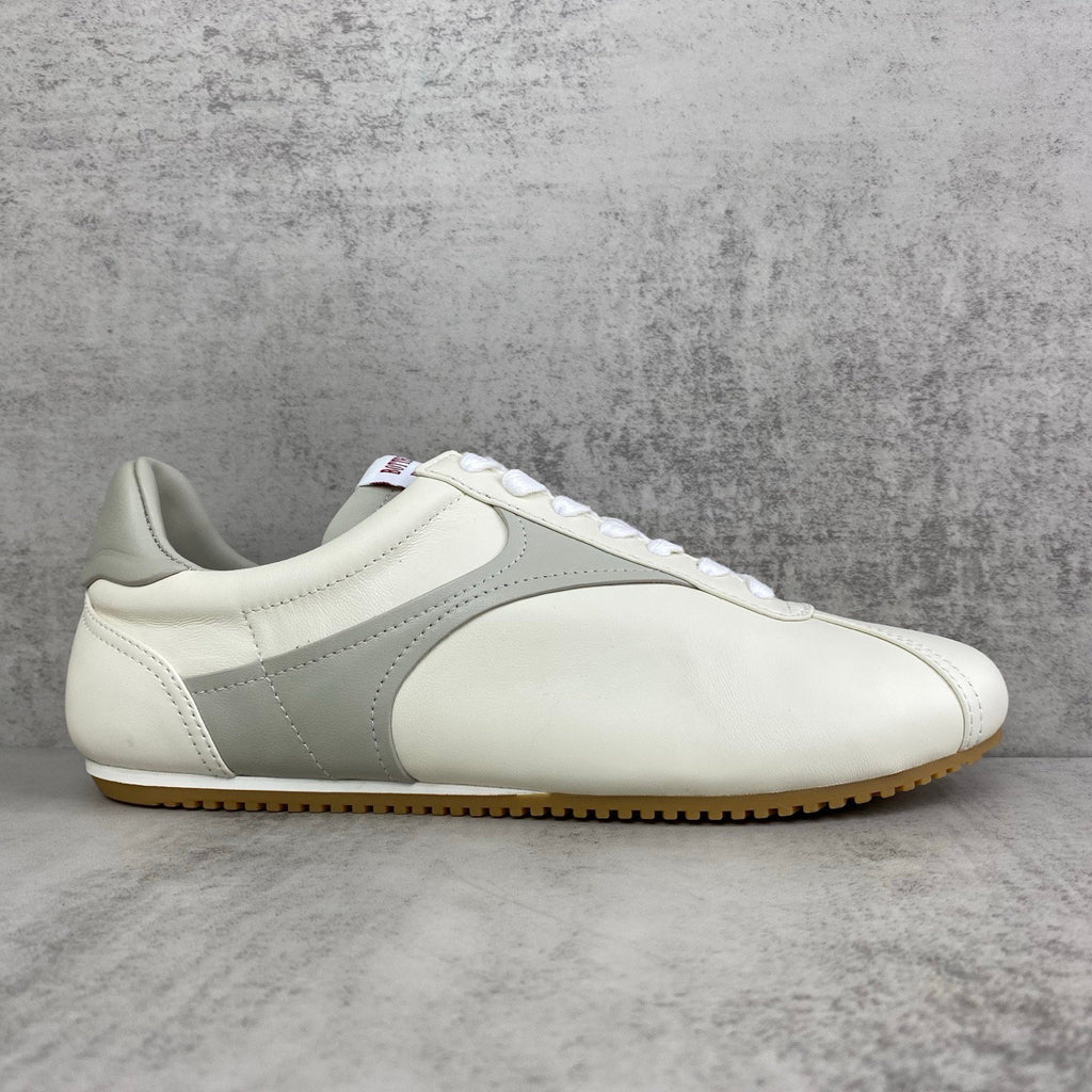 Falection FW26 Shot Sneaker in Alabaster and Silica Gray
