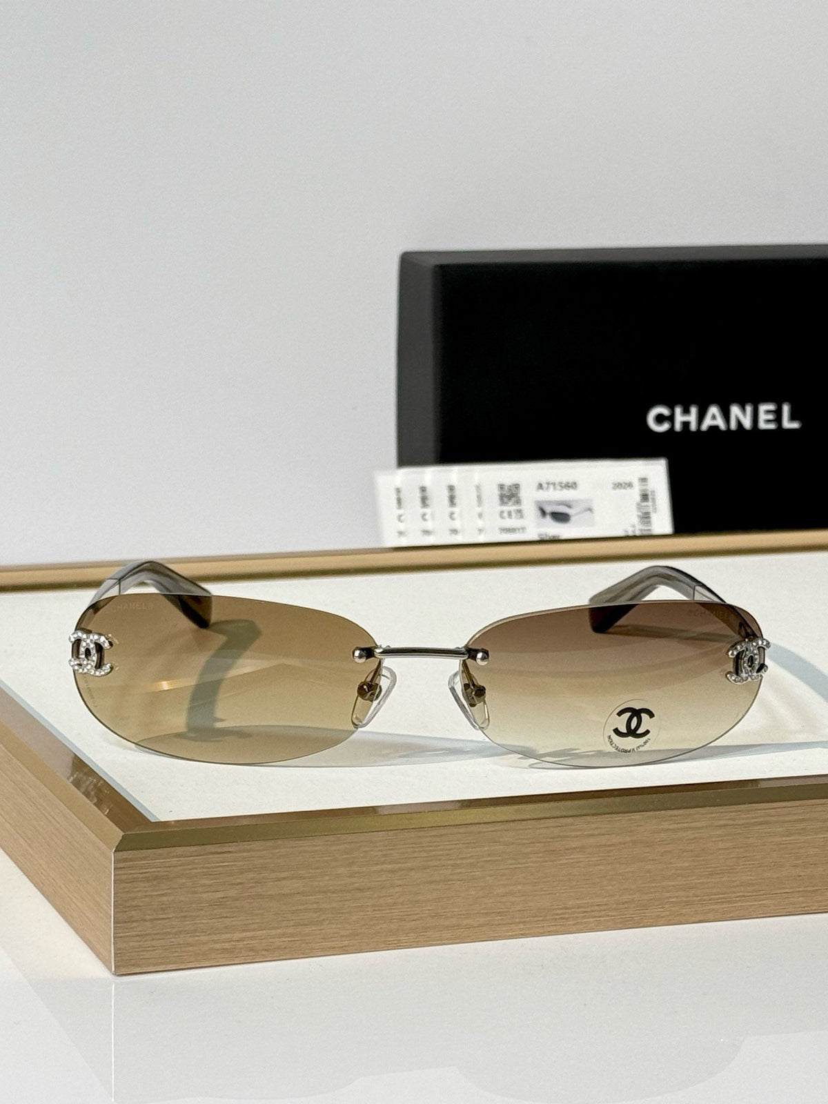 Falection FW26 Rimless Rectangle Sunglasses in 6 Colors