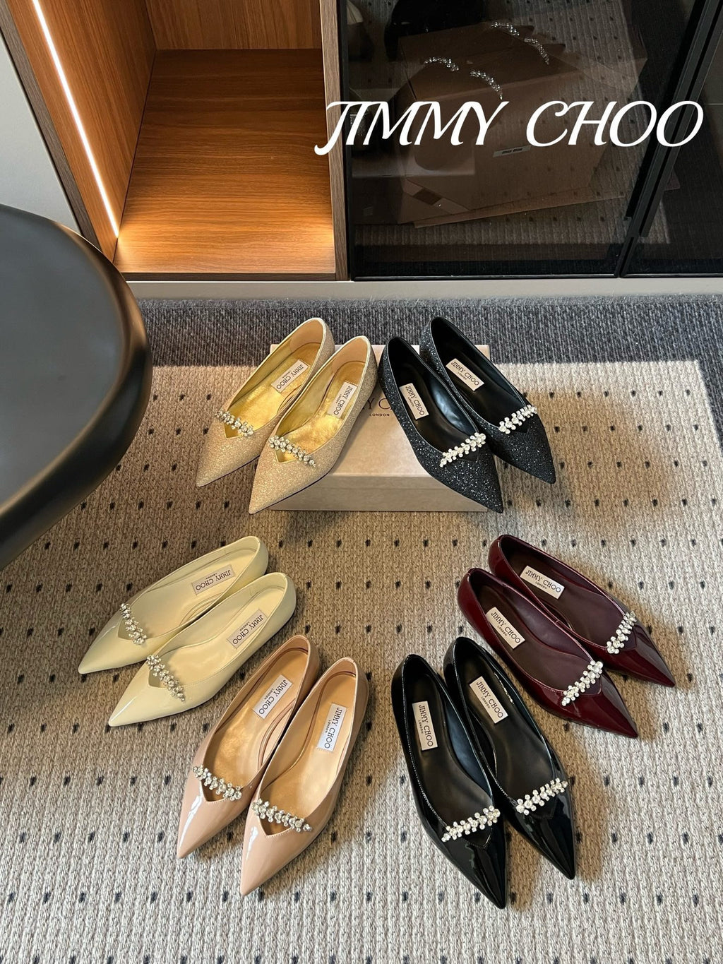 Falection JC FW26 Lynda Ballerina Flats in 6 Colors