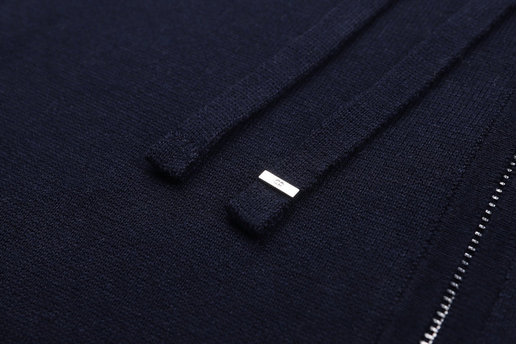 Falection FW26 Oblique Lined Hooded Sweatshirt in 2 Colors
