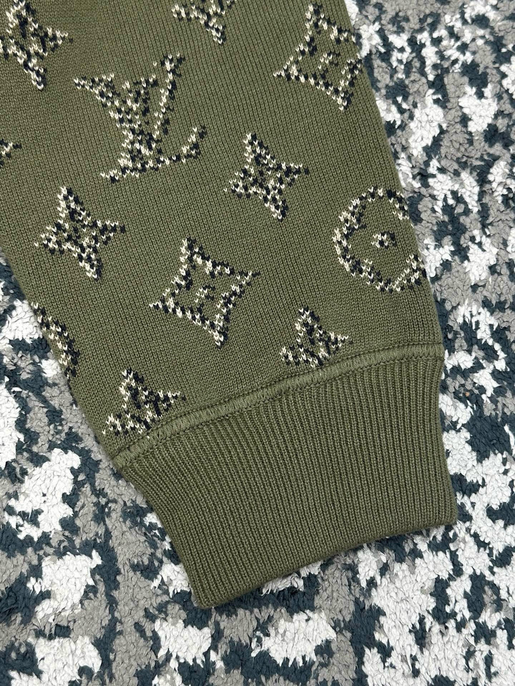 Falection FW26 Reversible Monogram Jacquard Bomber Jacket