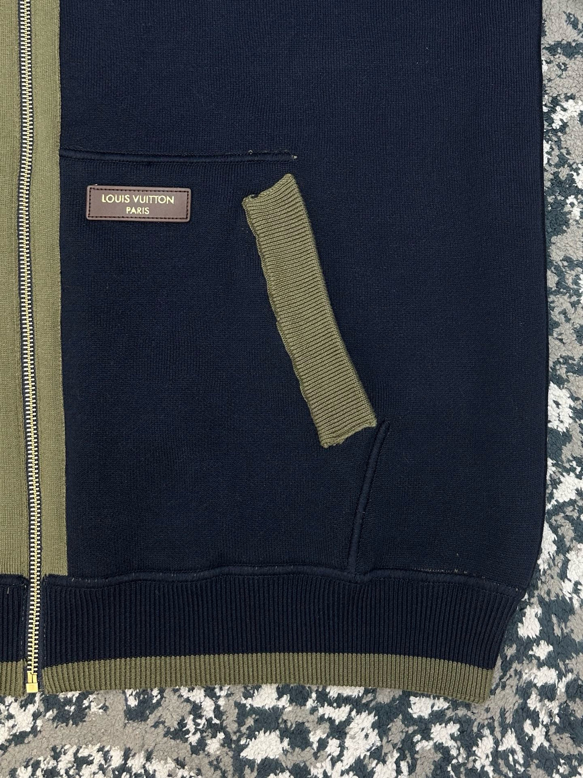 Falection FW26 Reversible Monogram Jacquard Bomber Jacket