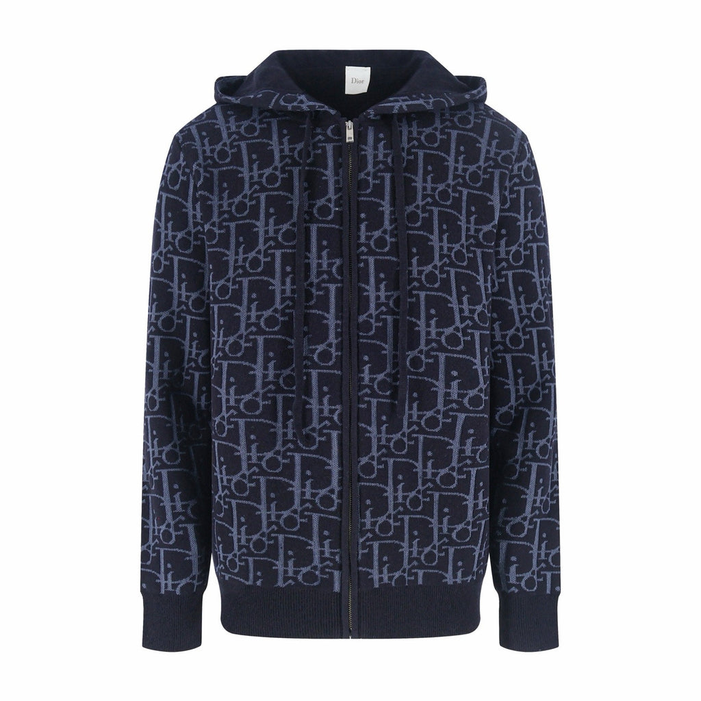 Falection FW26 Hooded Zipped Cardigan in 2 Colors