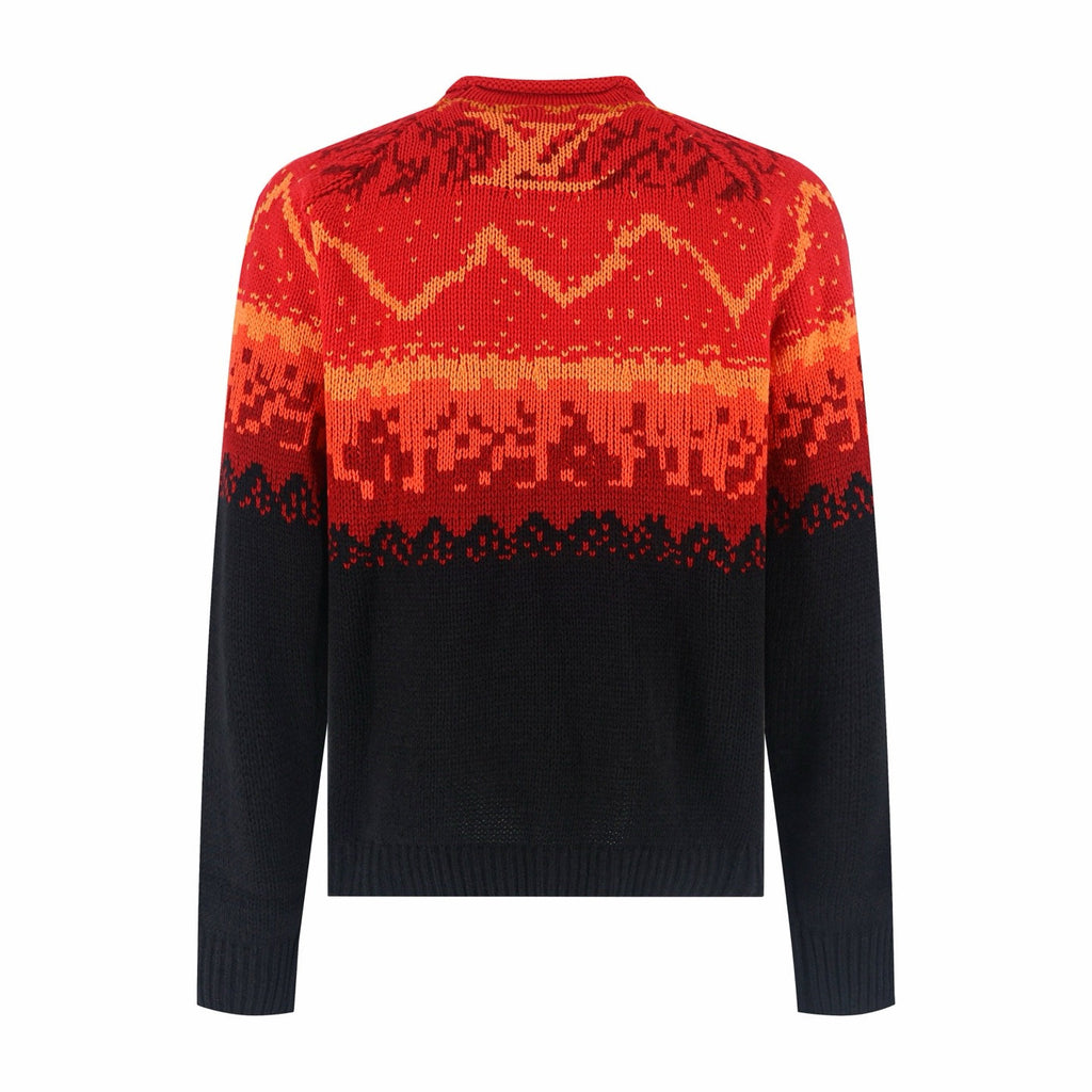 Falection FW26 Gradient Jacquard Pullover