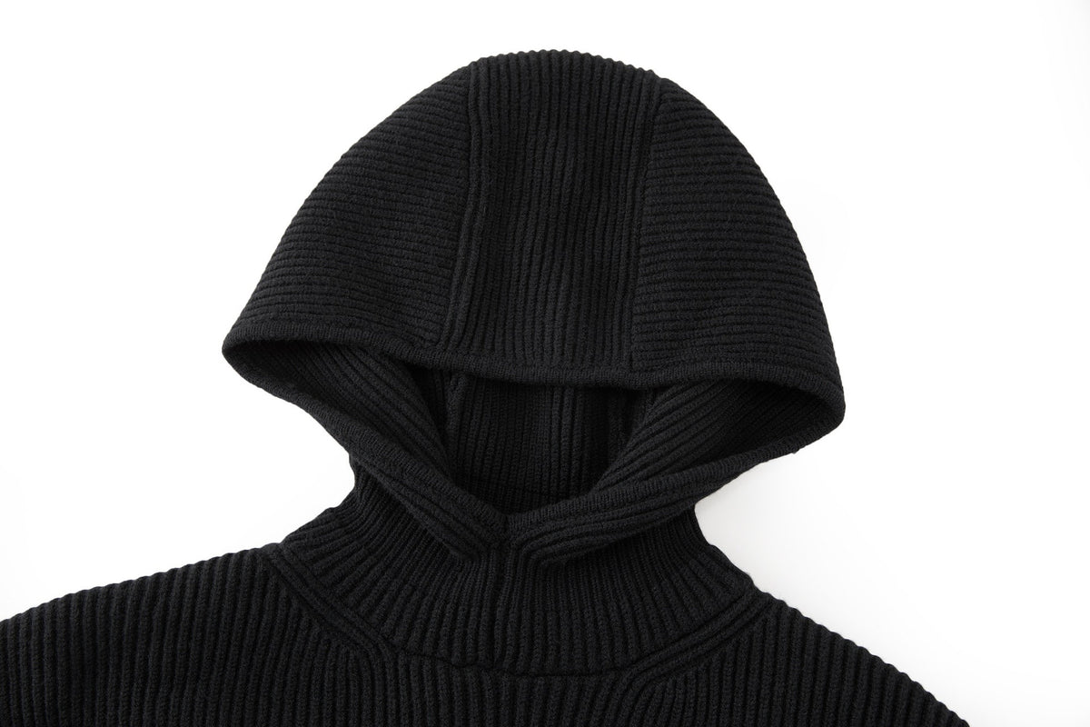Falection MON x JS FW26 Knitted Hoodie in 2 Colors