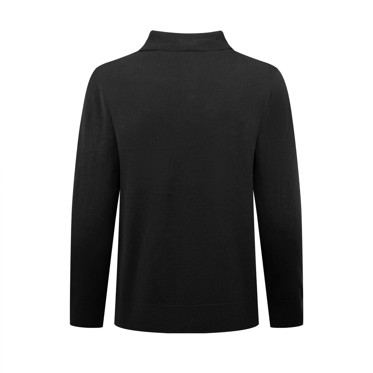Falection FW26 Wool and Silk Polo Sweater in 4 Colors