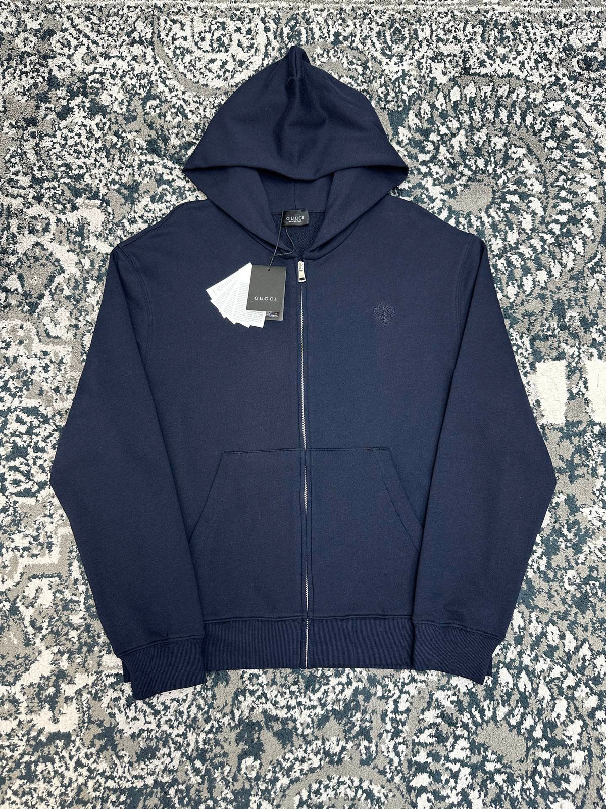 Falection FW26 Embroidered Zip Hoodie
