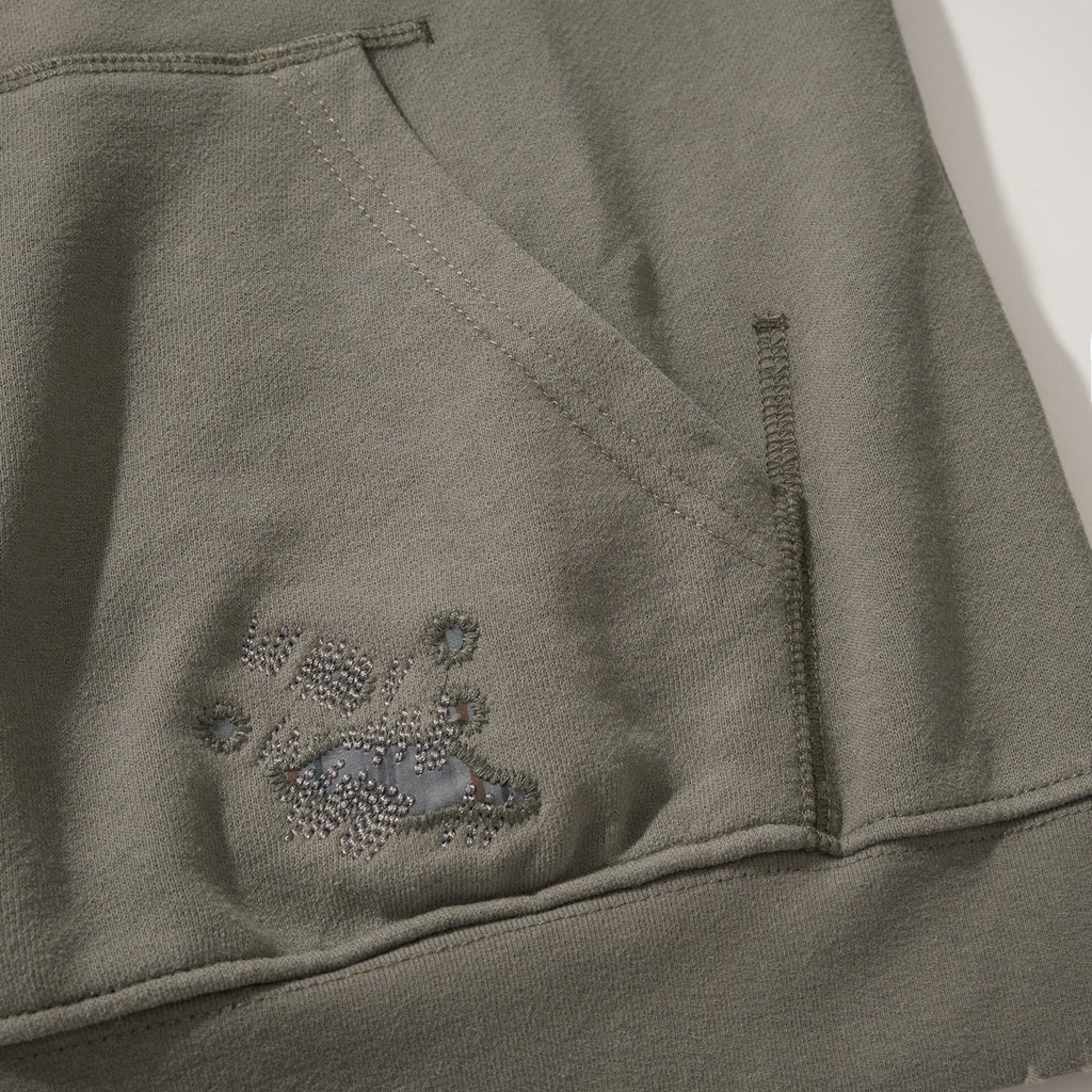 Falection FW26 Mended Fleece Hoodie