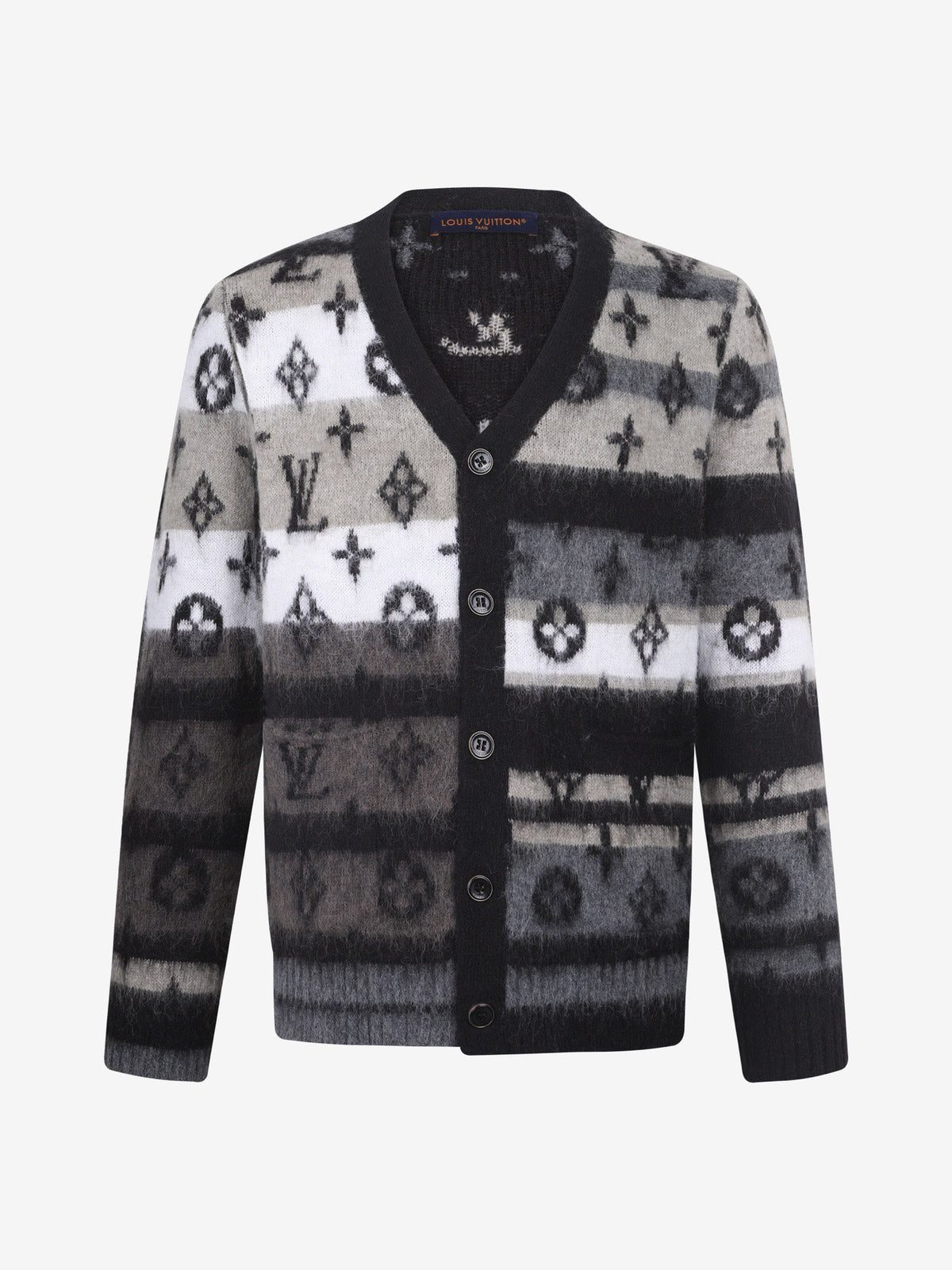 Falection FW26 Monogram Mohair Cardigan in 2 Colors
