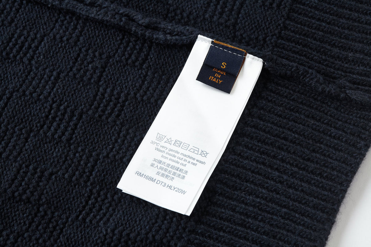 Falection FW26 Wool Blend Half Zip Pullover in 2 Colors