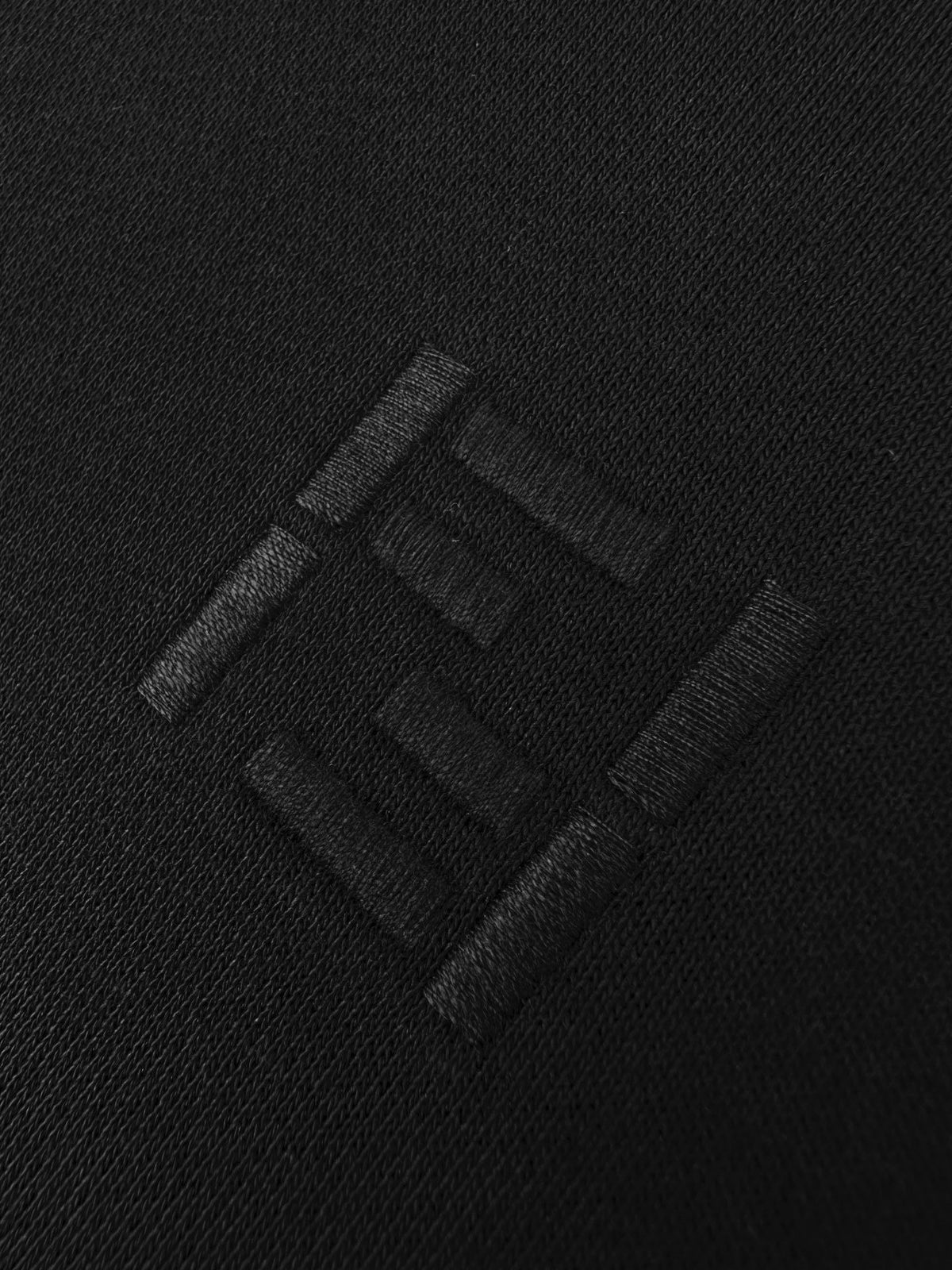 Falection FW26 Cord Detail Logo Embroidered Hoodie