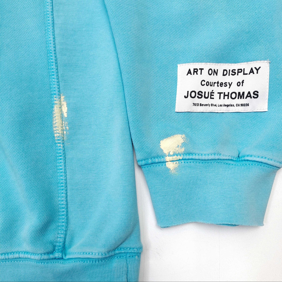 Falection Gallery Dept FW26 Paint Splatter Logo Print Hoodie