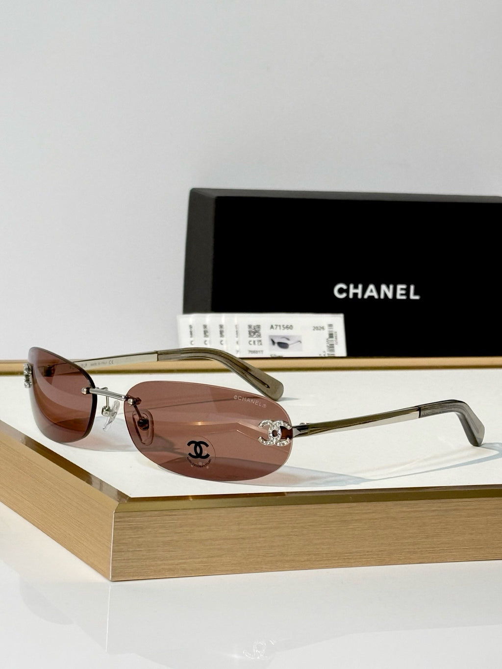 Falection FW26 Rimless Rectangle Sunglasses in 6 Colors