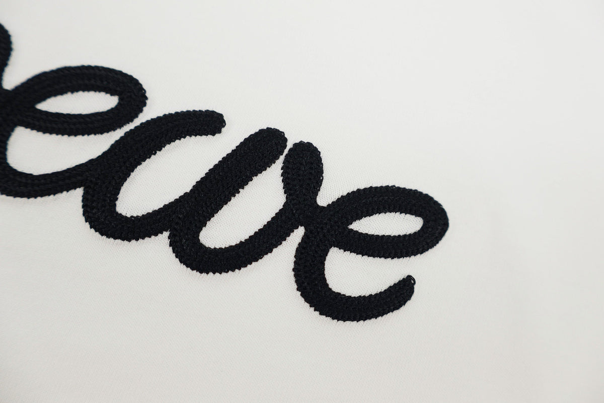 Falection FW26 Embroidered Cotton Jersey Tee