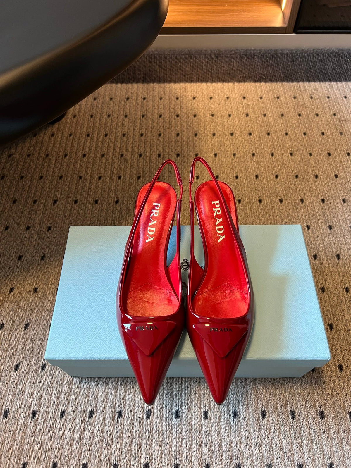 Falection FW26 Patent Leather Slingback Pumps in 4 Colors