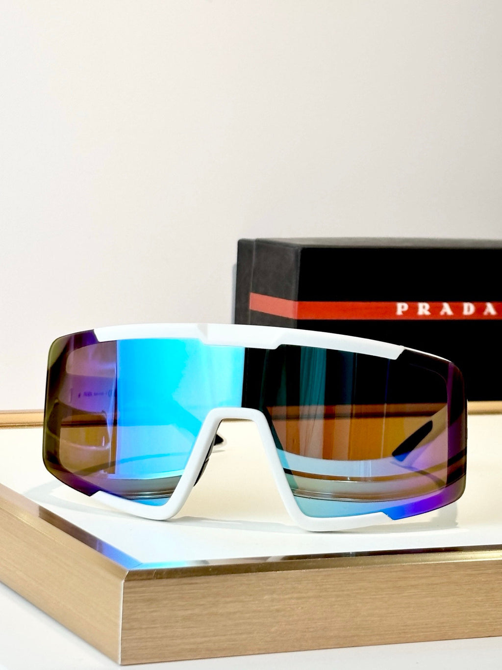 Falection FW26 Linea Rossa Geometric Shield Sunglasses in 4 Colors