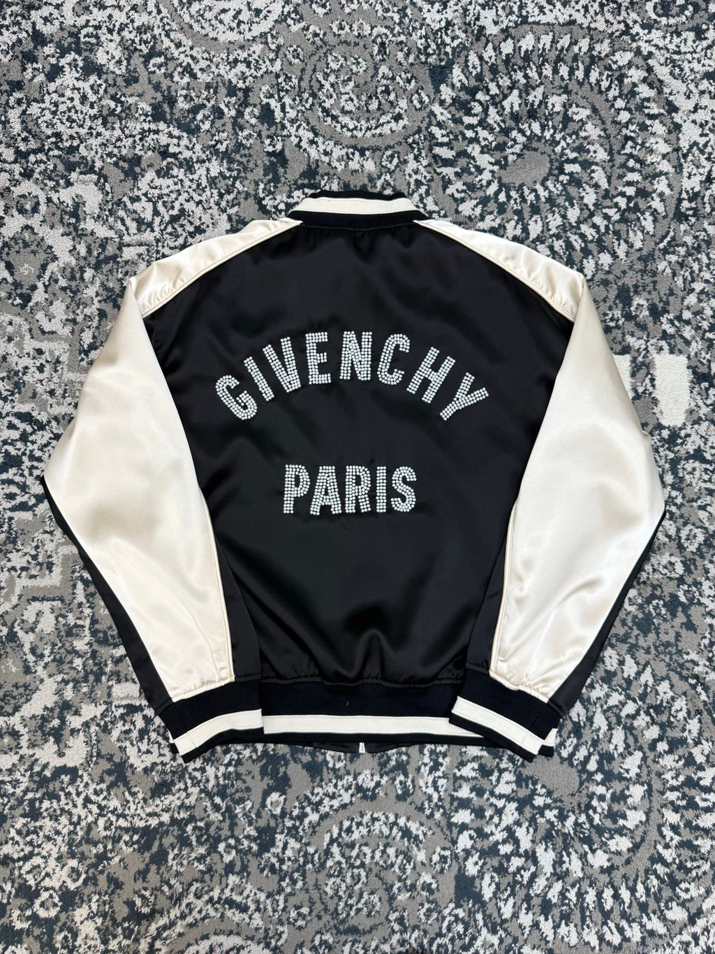 Falection FW26 Black Logo Bomber Jacket