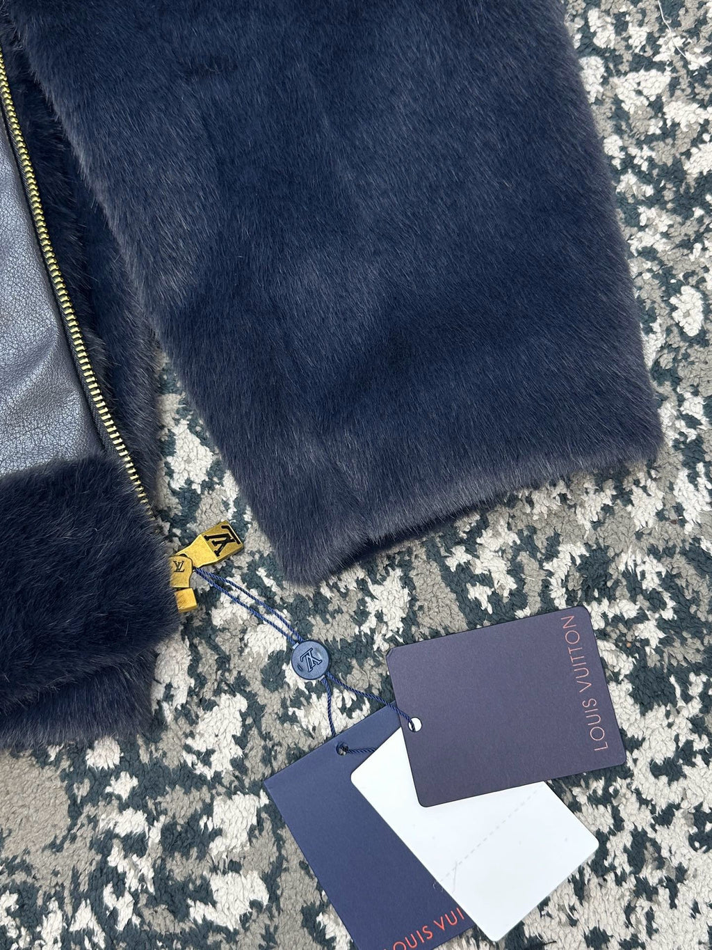 Falection FW26 Faux Fur Track Top