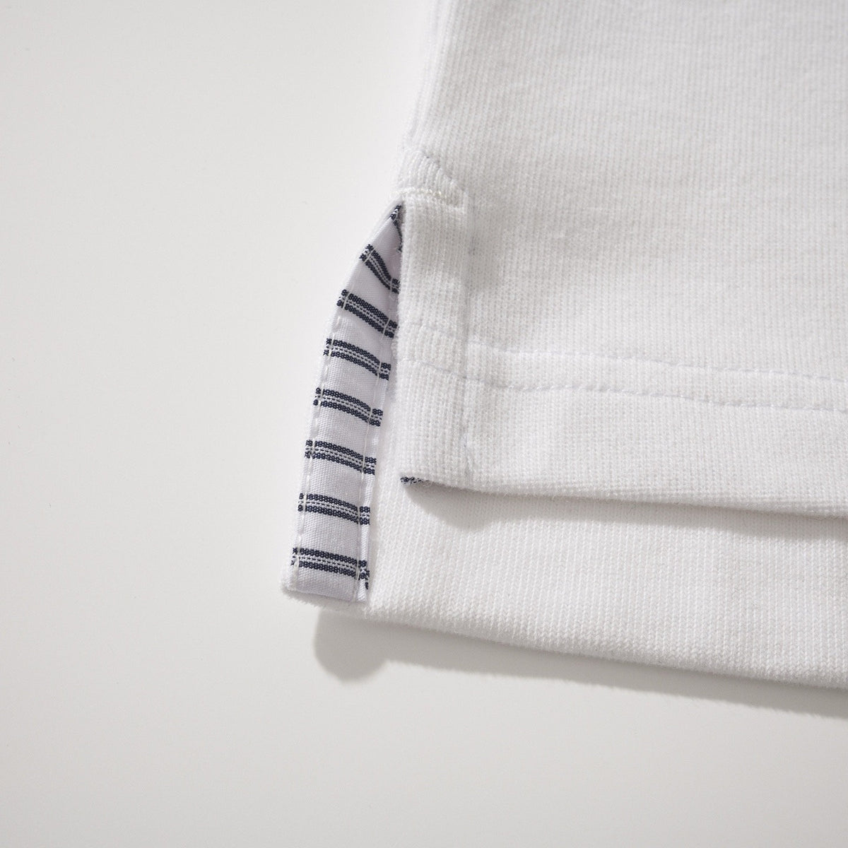 Falection FW26 Striped Polo Sweatshirt in 2 Colors