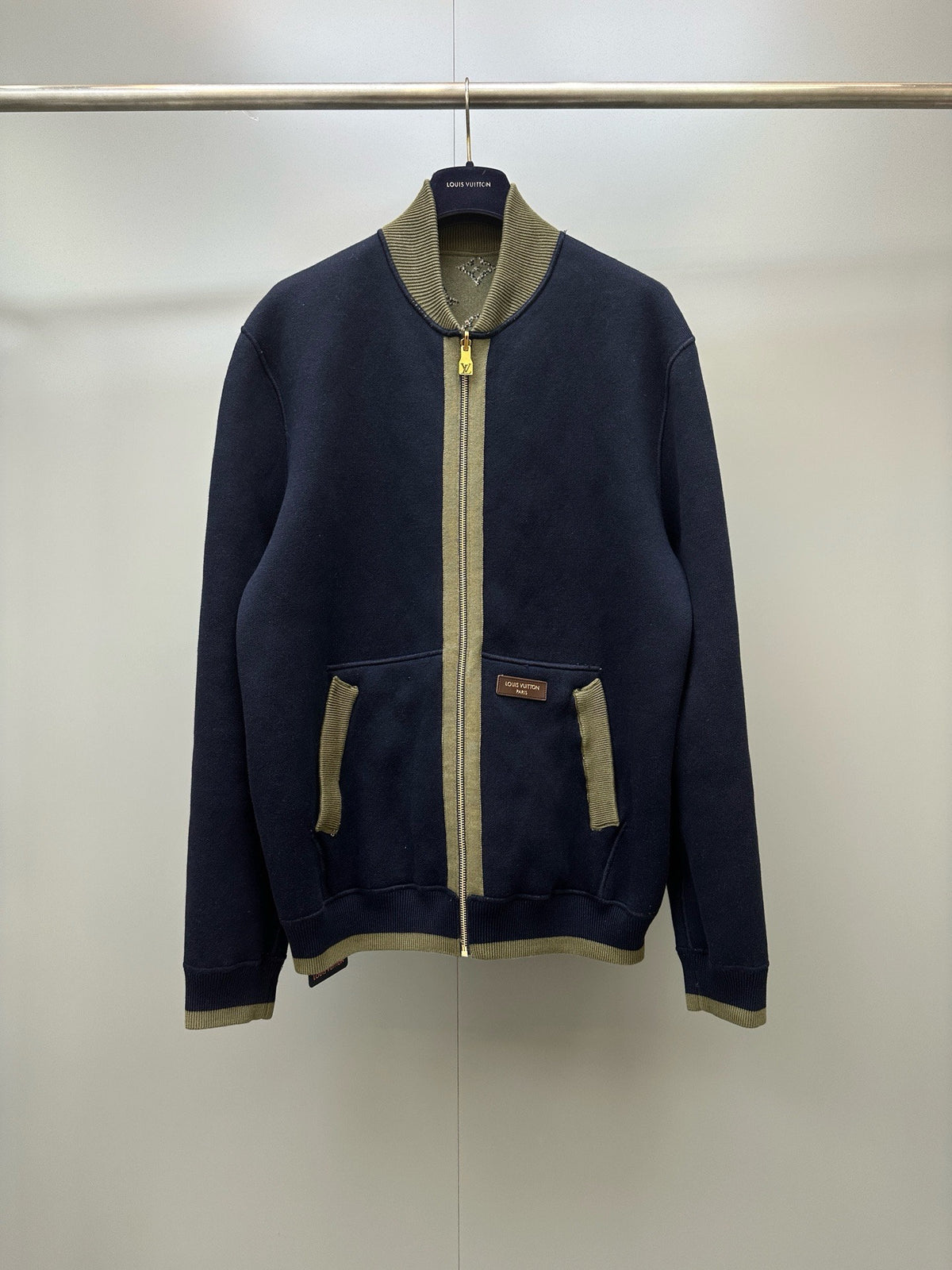 Falection FW26 Reversible Monogram Jacquard Bomber Jacket