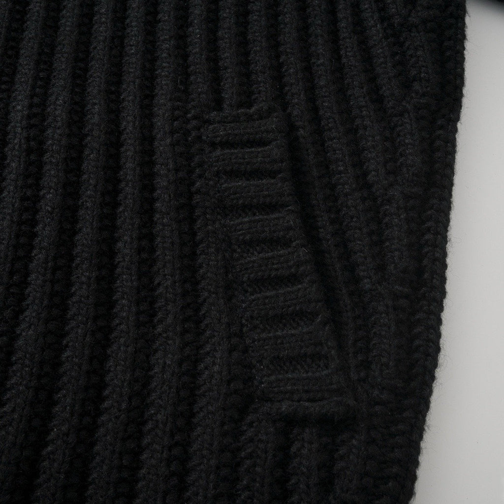 Falection FW26 Cable Knit Zip Fastening Cardigan
