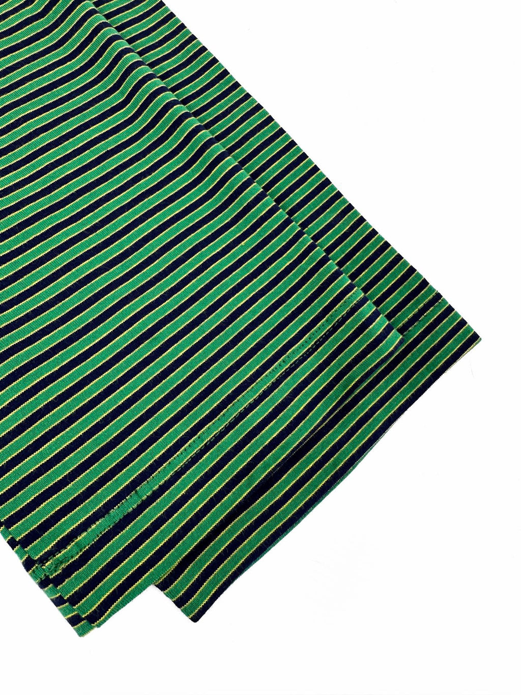 Falection FW26 Striped Jersey Tee in Navy/Green