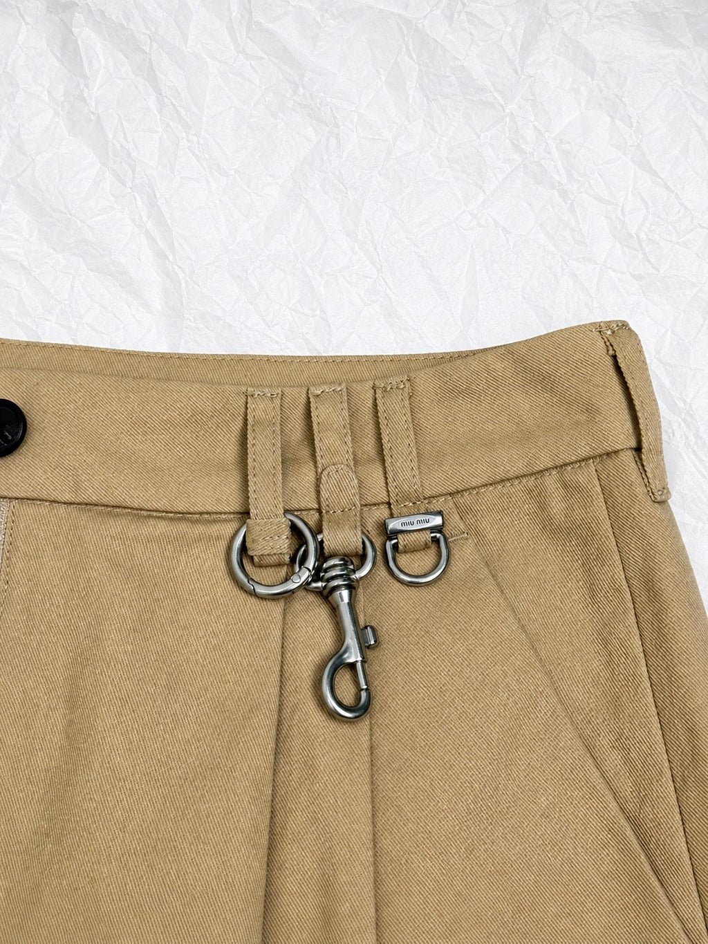 Falection SS26 Chino Mini Skirt