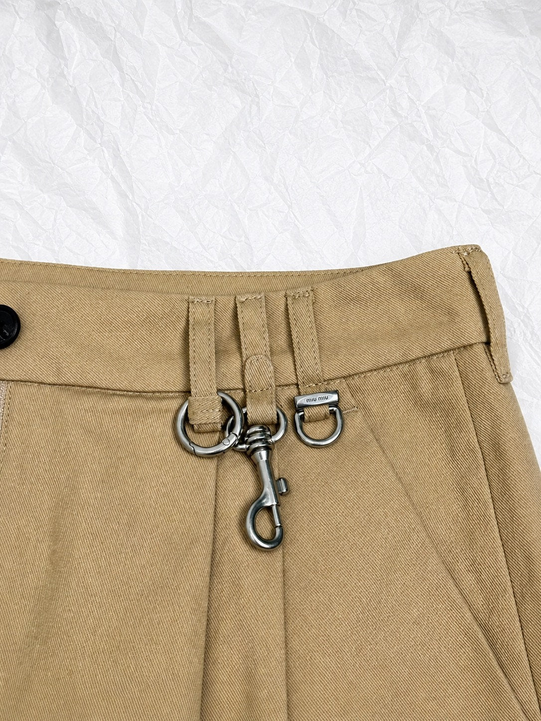 Falection SS26 Chino Mini Skirt
