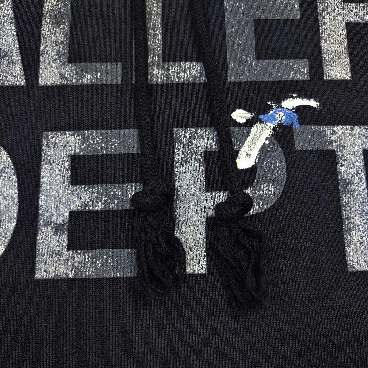 Falection Gallery Dept FW26 G Patch Logo Painted Hoodie