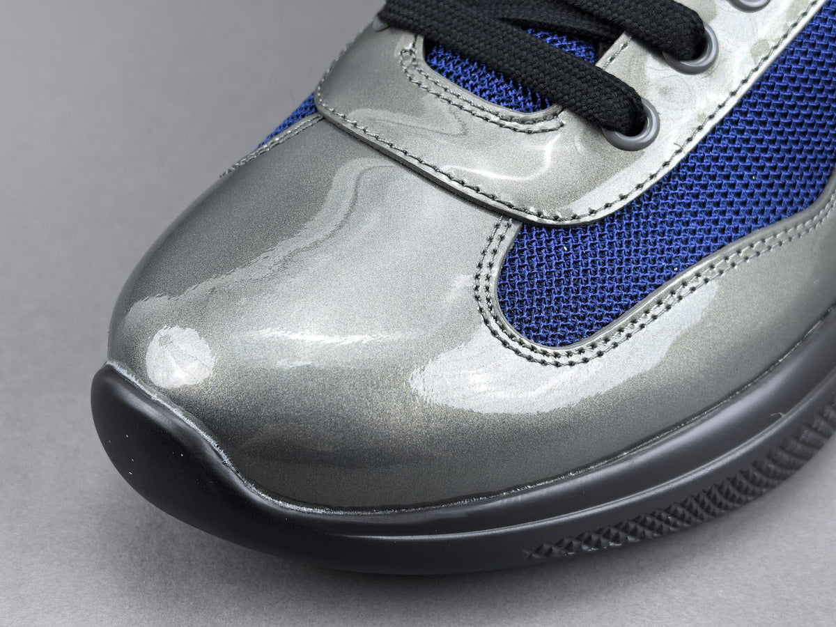 Falection FW26 America's Cup Metallic Leather and Bike Fabric Sneaker